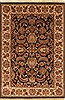 Jaipur Black Hand Knotted 40 X 60 Area Rug 250-28220 Thumb 0