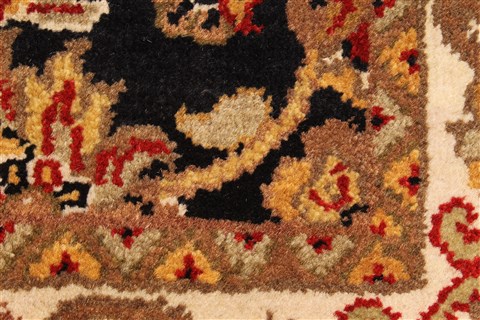 Jaipur Black Hand Knotted 40 X 60 Area Rug 250-28221 Image 9
