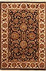 Jaipur Black Hand Knotted 40 X 60 Area Rug 250-28221 Thumb 0