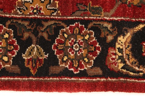 Jaipur Red Hand Knotted 30 X 50 Area Rug 250-28222 Image 9