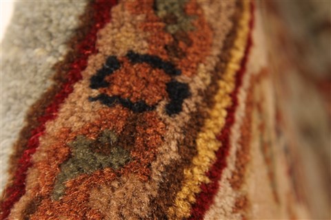 Jaipur Beige Hand Knotted 30 X 50 Area Rug 250-28223 Image 2