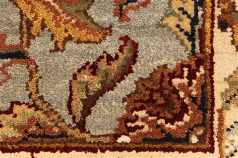 Jaipur Beige Hand Knotted 30 X 50 Area Rug 250-28223 Image 3