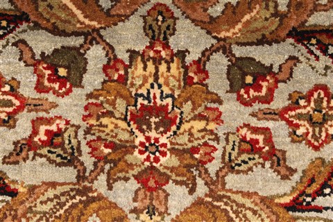 Jaipur Beige Hand Knotted 30 X 50 Area Rug 250-28223 Image 4