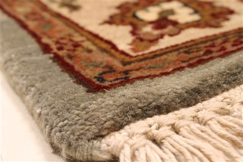 Jaipur Beige Hand Knotted 30 X 50 Area Rug 250-28223 Image 6