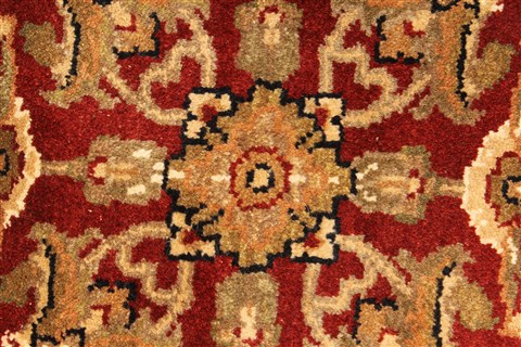 Jaipur Beige Round Hand Knotted 40 X 40 Area Rug 250-28224 Image 7