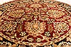 Jaipur Beige Round Hand Knotted 40 X 40 Area Rug 250-28224 Thumb 9
