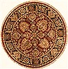 Jaipur Beige Round Hand Knotted 40 X 40  Area Rug 250-28224 Thumb 0
