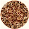 Jaipur Beige Round Hand Knotted 40 X 40 Area Rug 250-28224 Thumb 0