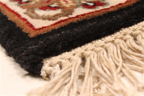 Jaipur White Hand Knotted 30 X 50 Area Rug 250-28225 Image 11