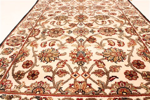 Jaipur White Hand Knotted 30 X 50 Area Rug 250-28225 Image 3