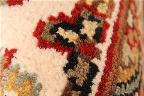 Jaipur White Hand Knotted 30 X 50 Area Rug 250-28225 Image 7