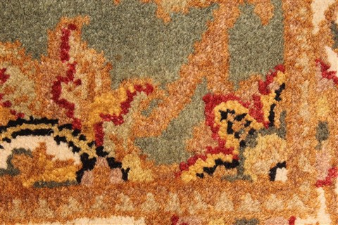 Jaipur Grey Hand Knotted 30 X 50 Area Rug 250-28226 Image 4