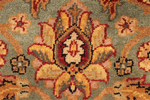 Jaipur Grey Hand Knotted 30 X 50 Area Rug 250-28226 Image 5