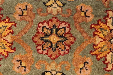 Jaipur Grey Hand Knotted 30 X 50 Area Rug 250-28226 Image 9