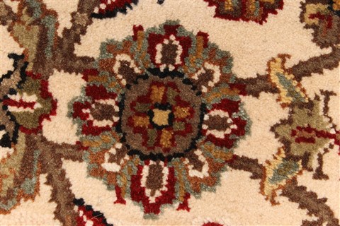Jaipur White Hand Knotted 30 X 50 Area Rug 250-28227 Image 11