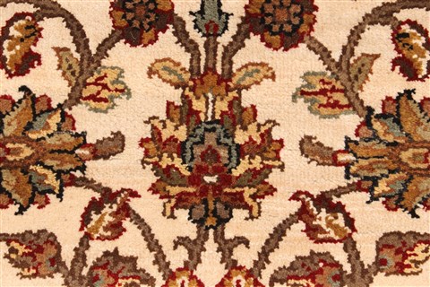 Jaipur White Hand Knotted 30 X 50 Area Rug 250-28227 Image 2