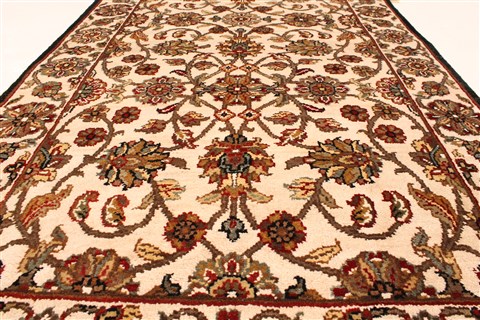 Jaipur White Hand Knotted 30 X 50 Area Rug 250-28227 Image 4
