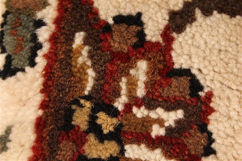 Jaipur White Hand Knotted 30 X 50 Area Rug 250-28227 Image 7