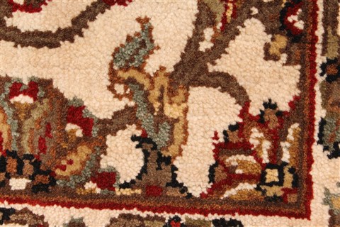 Jaipur White Hand Knotted 30 X 50 Area Rug 250-28227 Image 9