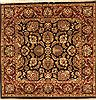 Jaipur Black Square Hand Knotted 40 X 40  Area Rug 250-28229 Thumb 0