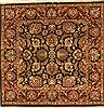 Jaipur Black Square Hand Knotted 40 X 40 Area Rug 250-28229 Thumb 0
