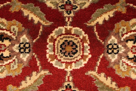 Jaipur Beige Square Hand Knotted 39 X 40 Area Rug 250-28230 Image 8