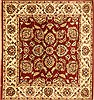 Jaipur Beige Square Hand Knotted 39 X 40  Area Rug 250-28230 Thumb 0