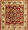Jaipur Beige Square Hand Knotted 39 X 40 Area Rug 250-28230 Thumb 0
