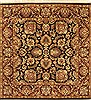 Jaipur Black Square Hand Knotted 40 X 40 Area Rug 250-28231 Thumb 0