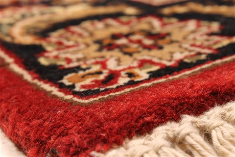 Jaipur Red Hand Knotted 30 X 50 Area Rug 250-28232 Image 10