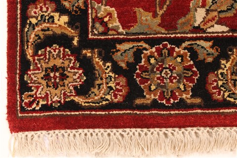 Jaipur Red Hand Knotted 30 X 50 Area Rug 250-28232 Image 1