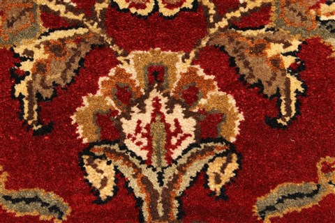Jaipur Red Hand Knotted 30 X 50 Area Rug 250-28232 Image 3