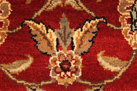 Jaipur Red Hand Knotted 30 X 50 Area Rug 250-28232 Image 9