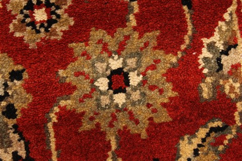 Jaipur Red Hand Knotted 40 X 60 Area Rug 250-28235 Image 10
