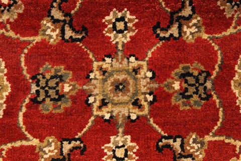 Jaipur Red Hand Knotted 40 X 60 Area Rug 250-28235 Image 13