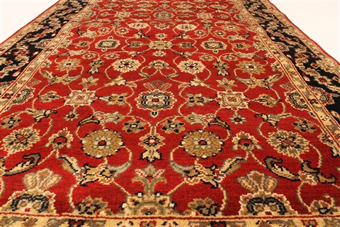 Jaipur Red Hand Knotted 40 X 60 Area Rug 250-28235 Image 2