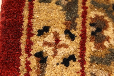 Jaipur Red Hand Knotted 40 X 60 Area Rug 250-28235 Image 4