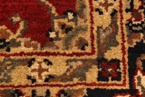 Jaipur Red Hand Knotted 40 X 60 Area Rug 250-28235 Image 8
