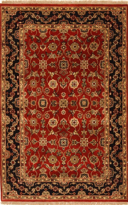 Jaipur Red Hand Knotted 40 X 60 Area Rug 250-28235 Image 0