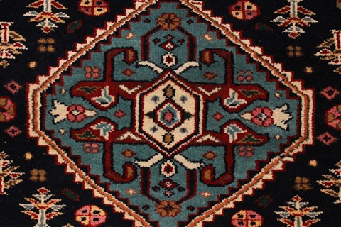 Yalameh Blue Hand Knotted 310 X 510 Area Rug 250-28236 Image 1