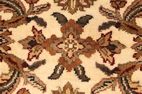 Jaipur White Hand Knotted 40 X 60 Area Rug 250-28237 Image 2