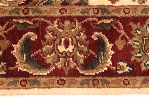 Jaipur White Hand Knotted 40 X 60 Area Rug 250-28237 Image 3