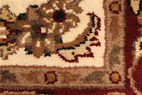 Jaipur White Hand Knotted 40 X 60 Area Rug 250-28237 Image 8