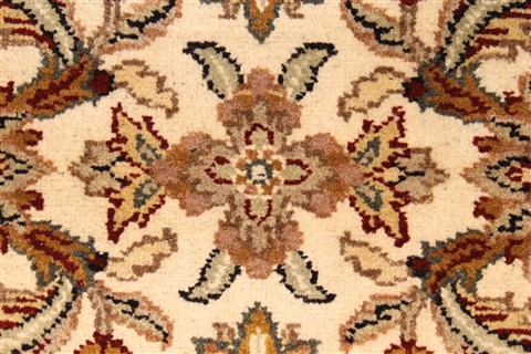 Jaipur Beige Hand Knotted 40 X 60  Area Rug 250-28239 Image 1