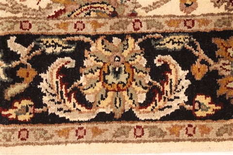 Jaipur Beige Hand Knotted 40 X 60  Area Rug 250-28239 Image 2