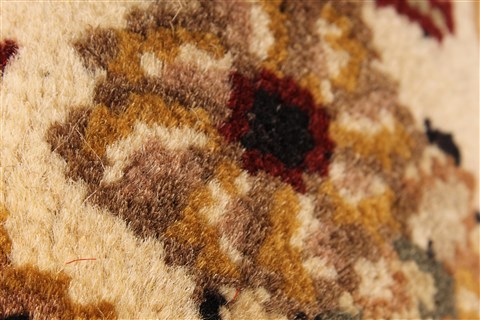 Jaipur Beige Hand Knotted 40 X 60  Area Rug 250-28239 Image 7