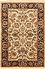 Jaipur Beige Hand Knotted 40 X 60  Area Rug 250-28239 Thumb 0