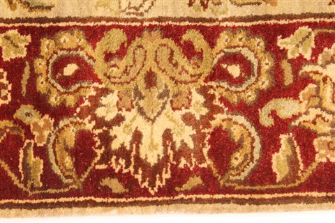 Jaipur Beige Hand Knotted 40 X 60 Area Rug 250-28240 Image 3
