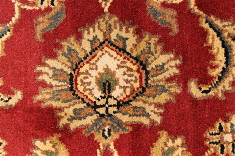Jaipur Red Hand Knotted 40 X 60 Area Rug 250-28241 Image 10