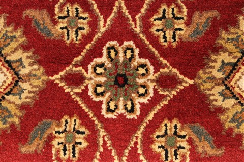 Jaipur Red Hand Knotted 40 X 60 Area Rug 250-28241 Image 2